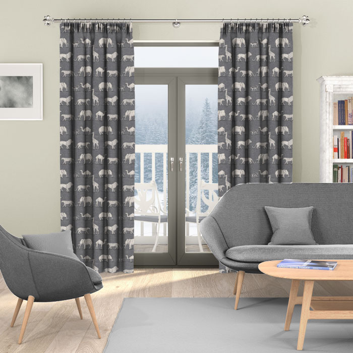Curtains in Prairie Animals Lead