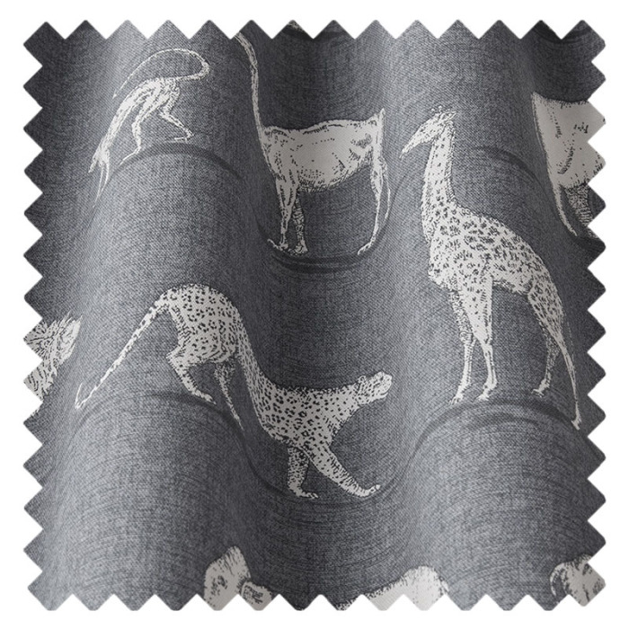 Wavy Swatch of Prairie Animals Lead