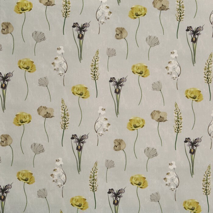 Made To Measure Curtains Flower Press Primrose Flat Image