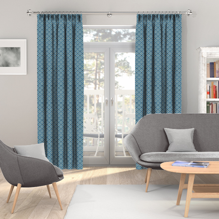 Made To Measure Curtains Frame Denim