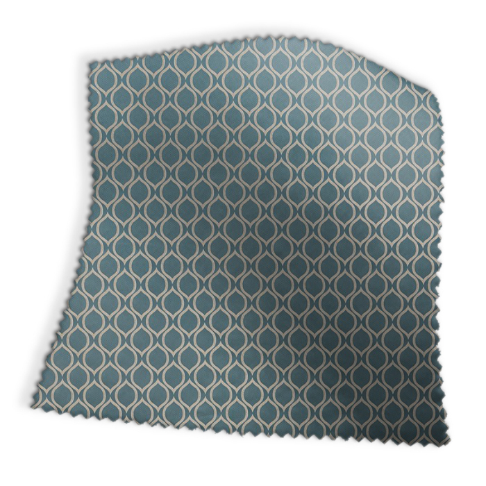 Made To Measure Curtains Solitaire Marine Swatch