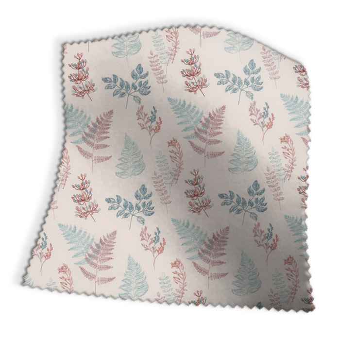Made To Measure Curtains Sprig Rose Water Swatch