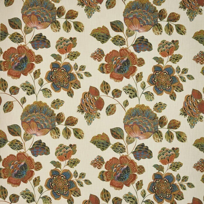Made To Measure Curtains Tambora Mango Flat Image
