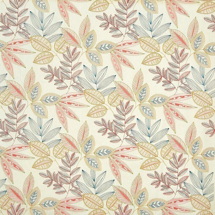 Made To Measure Curtains Timor Coral Flat Image