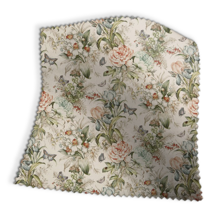 Made To Measure Roman Blinds Hot House Peach Blossom Swatch