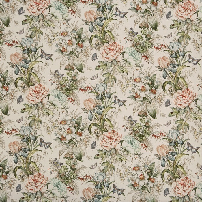 Made To Measure Roman Blinds Hot House Peach Blossom Flat Image