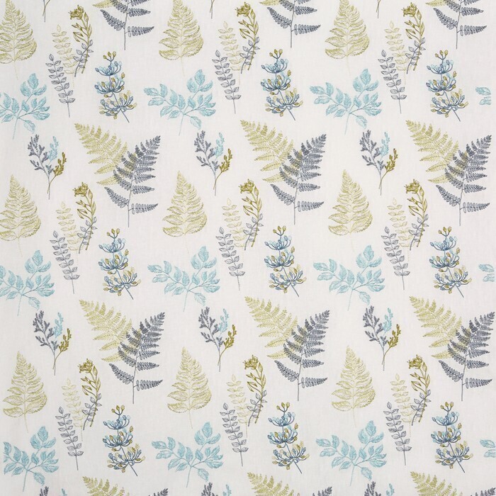 Made To Measure Roman Blinds Sprig Lemon Grass Flat Image