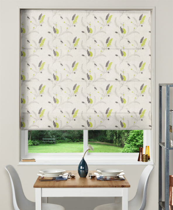 Made To Measure Roman Blind Arabella Pistachio