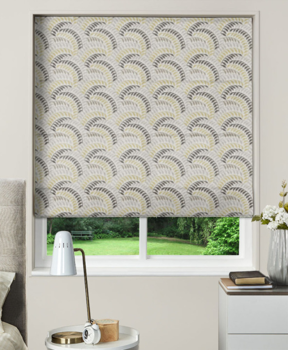 Made To Measure Roman Blind Cavallo Ochre