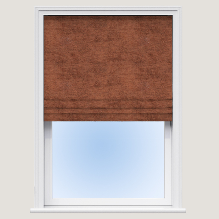 Made To Measure Roman Blind Chenille Marmalade
