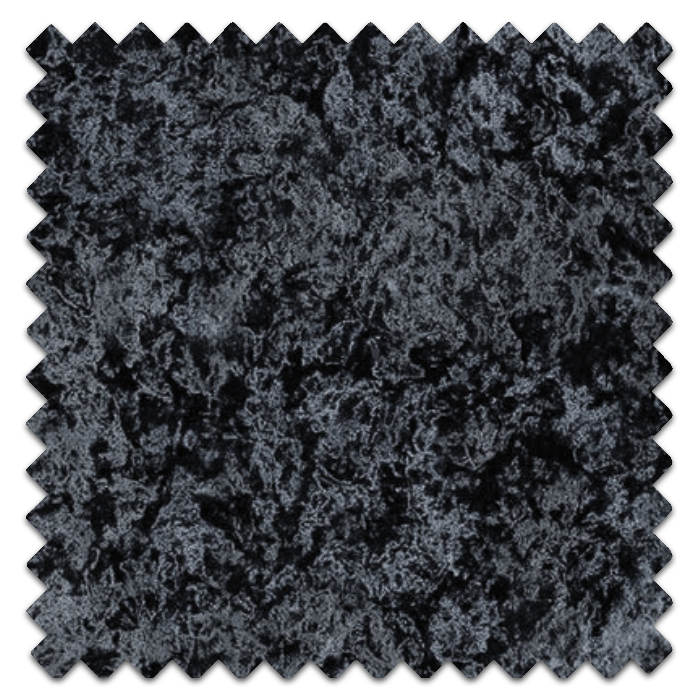 Crush Velvet Charcoal Fabric Sample
