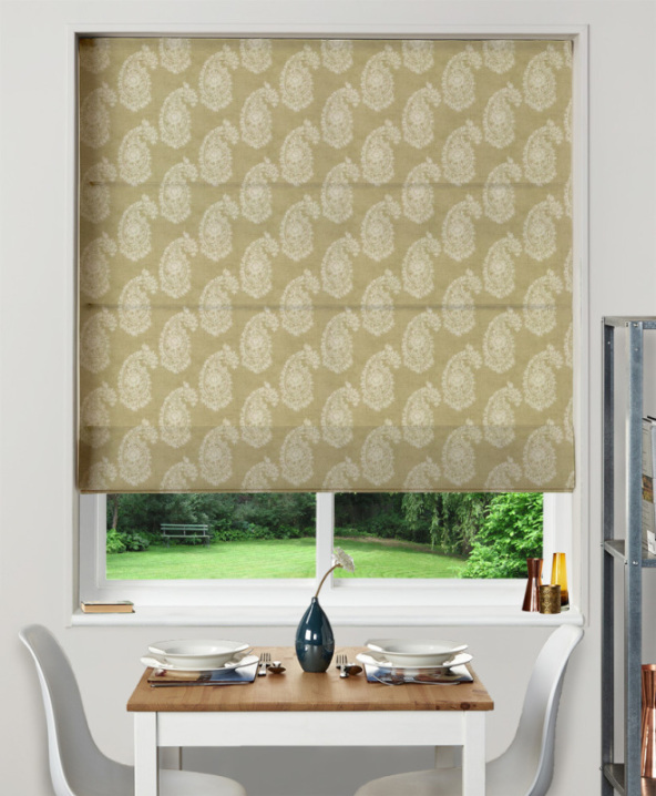 Made To Measure Roman Blind Harriet Sage 1