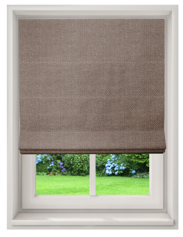 Made To Measure Roman Blind Heath Bronze