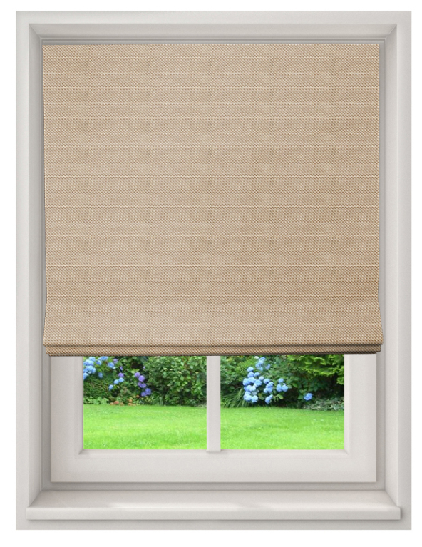 Made To Measure Roman Blind Heath Linen