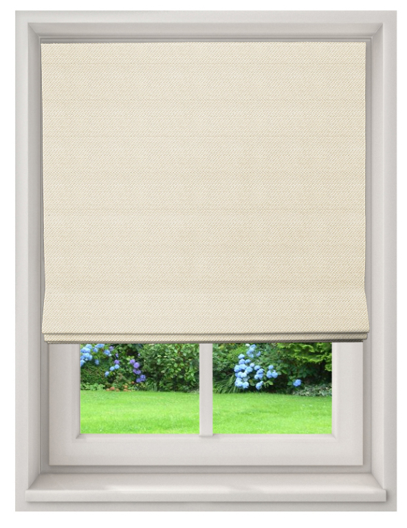 Made To Measure Roman Blind Heath Oyster