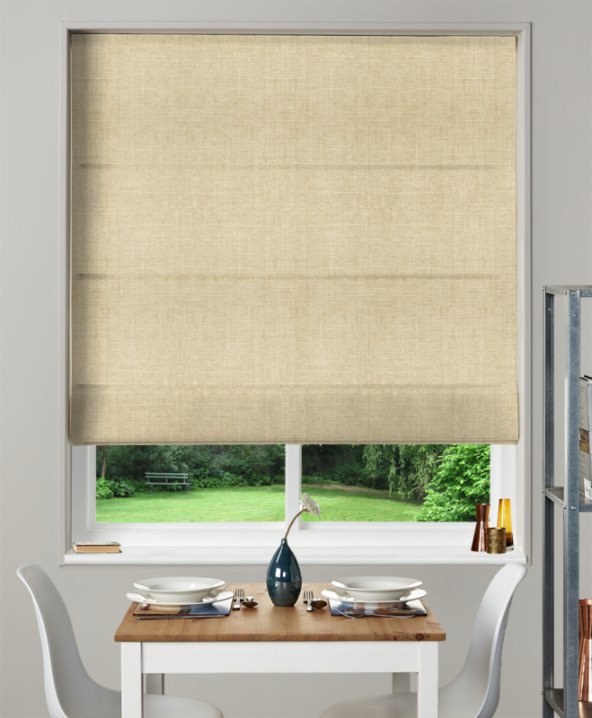 Made To Measure Roman Blind Henley Sesame 1