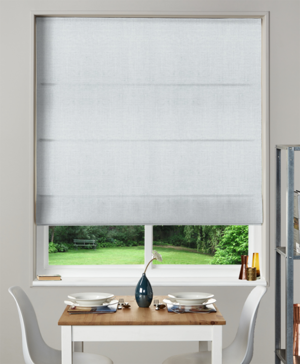 Made To Measure Roman Blind Henley Sky 1