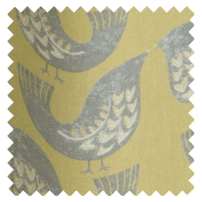  Scandi Birds Mustard