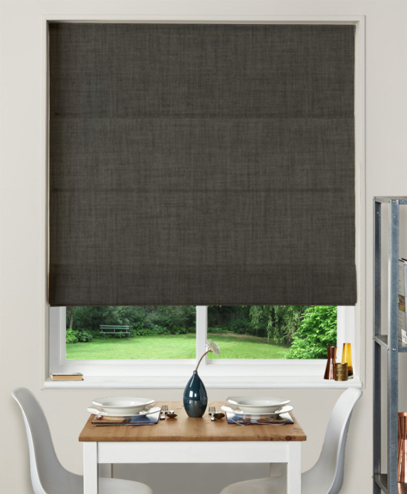 Made To Measure Roman Blind Linoso Graphite A