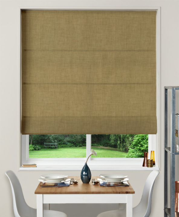 Made To Measure Roman Blind Linoso Olive A