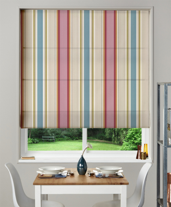 Made To Measure Roman Blind Luella Summer 1