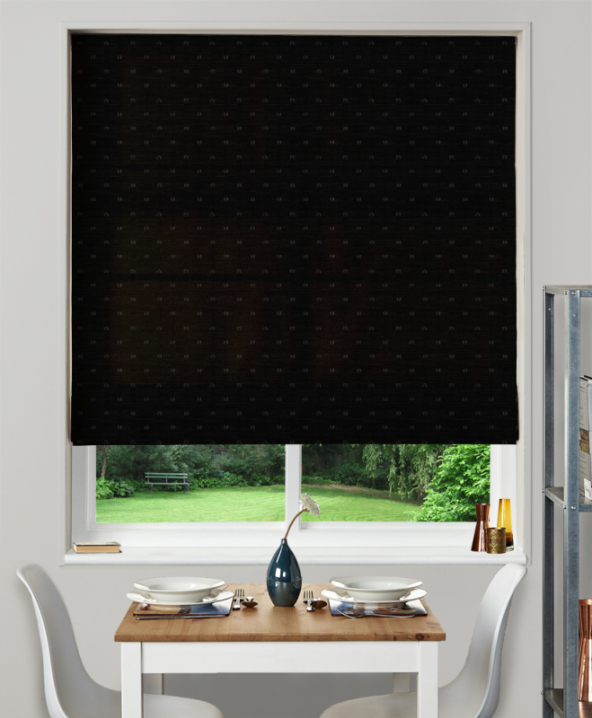 Made To Measure Roman Blind Mirage Black A