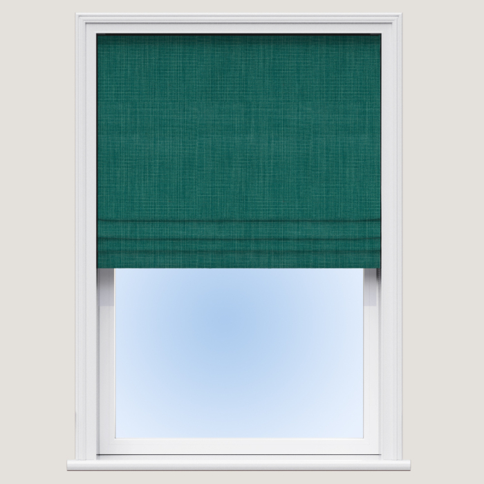 Made To Measure Roman Blind Poro Teal