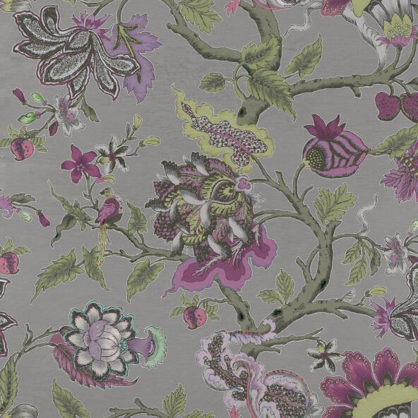 Adhira Violet Fabric by Voyage