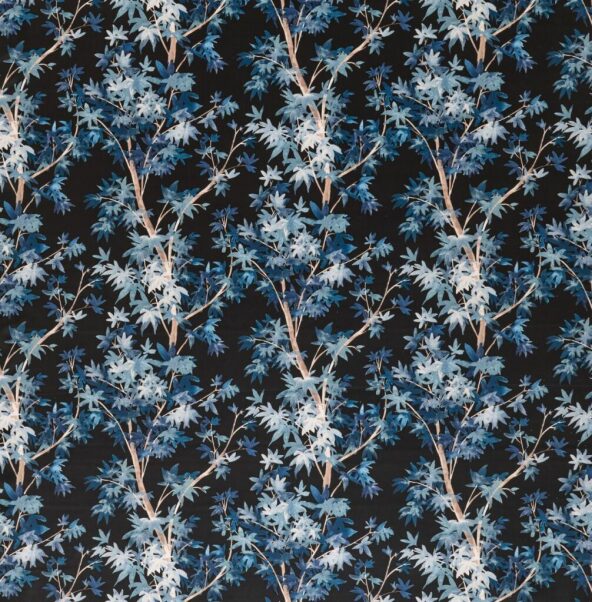 Aspen Midnight Fabric by Ashley Wilde