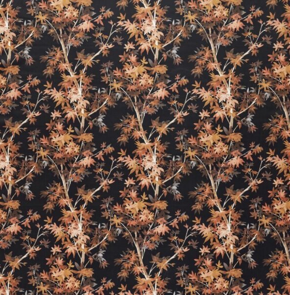 Aspen Rust Fabric by Ashley Wilde