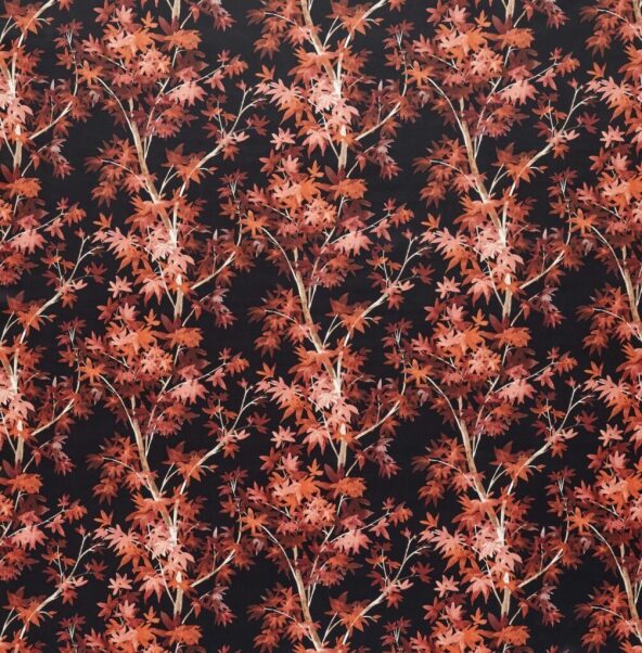 Aspen Scarlet Fabric by Ashley Wilde