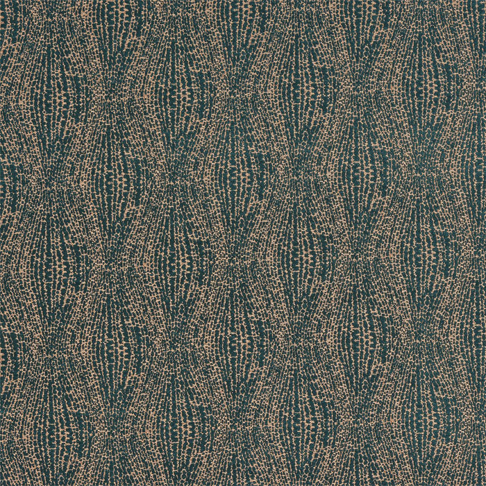 Babylon Teal Fabric by Porter And Stone