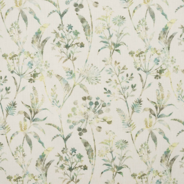 Bilbury Teal Fabric by Porter And Stone