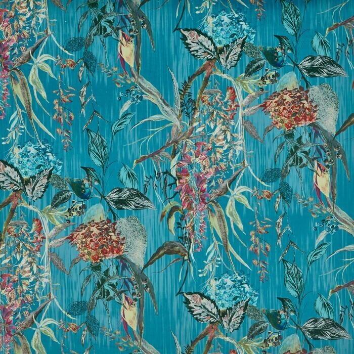 Image of Botanist peacock by Prestigious Textiles