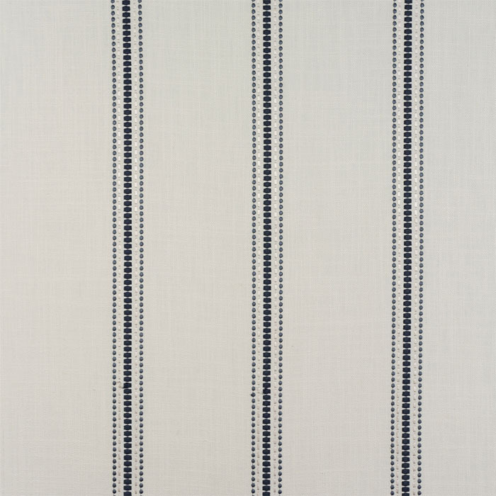 Bromley Stripe Denim Fabric by Porter And Stone