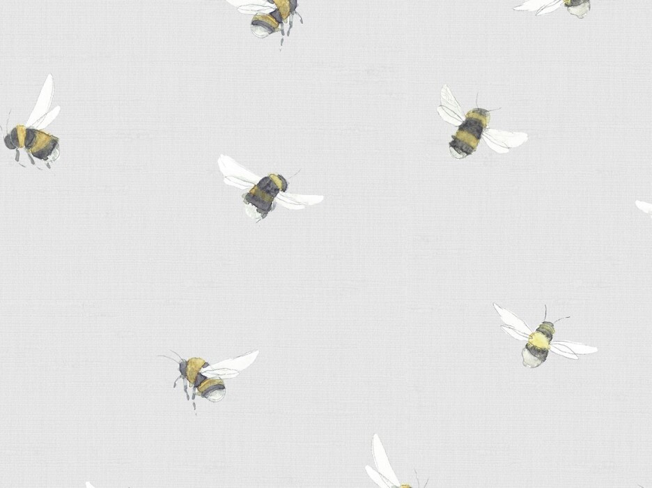 Image of Busy bees white by Voyage