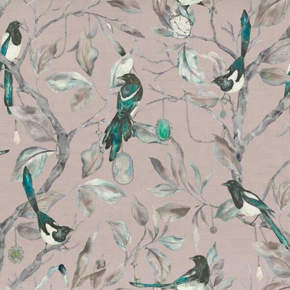 Collector Blush Fabric by Voyage