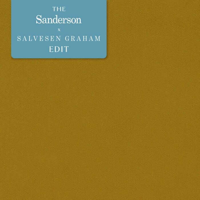 Dorton Olive Fabric by Sanderson