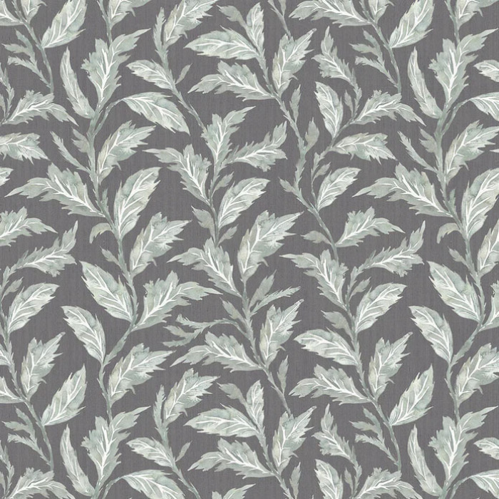 Eildon Charcoal Fabric by Voyage