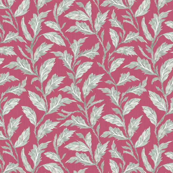 Eildon Fuchsia Fabric by Voyage