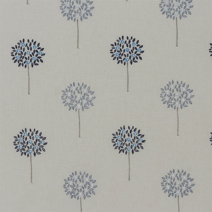 Fontainebleau Cornflower Fabric by Porter And Stone