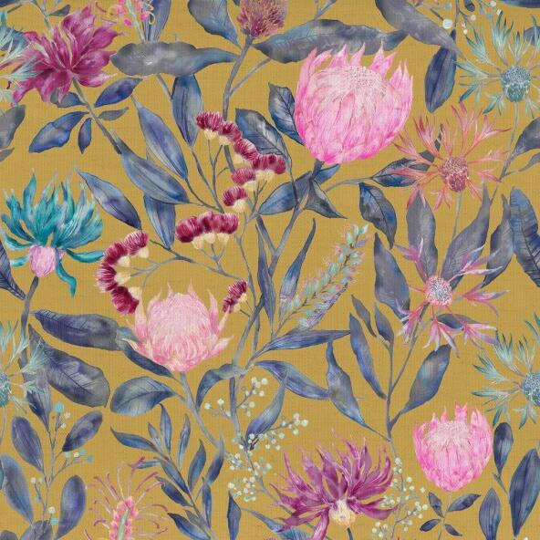 Fortazela Gold Fabric by Voyage