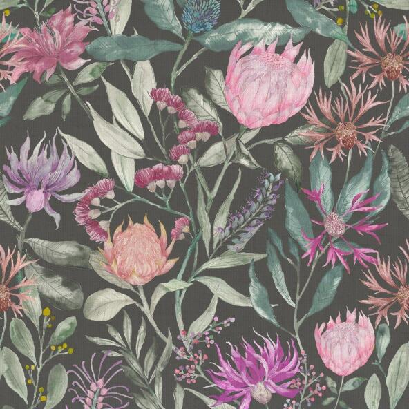 Fortazela Onyx Fabric by Voyage