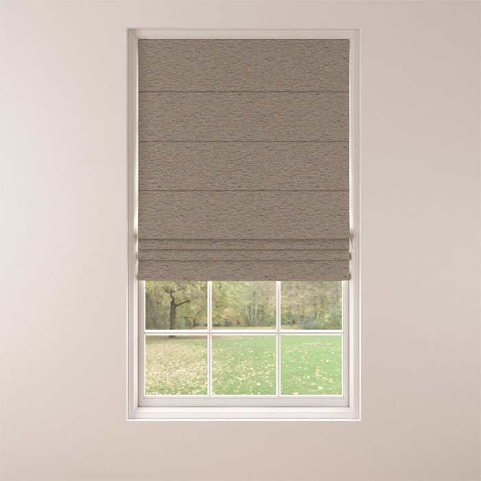 Roman Blind in Glitz Copper by Belfield Home