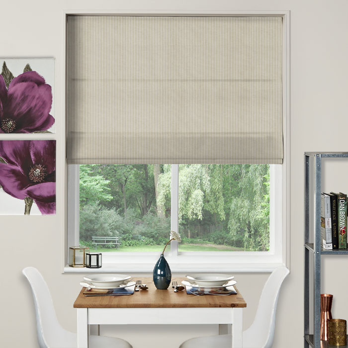 Roman Blind in Hartford Stone by iLiv