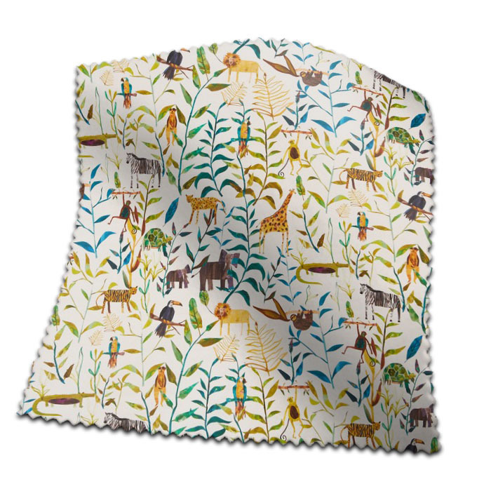 Swatch of Hide And Seek Reef by Prestigious Textiles