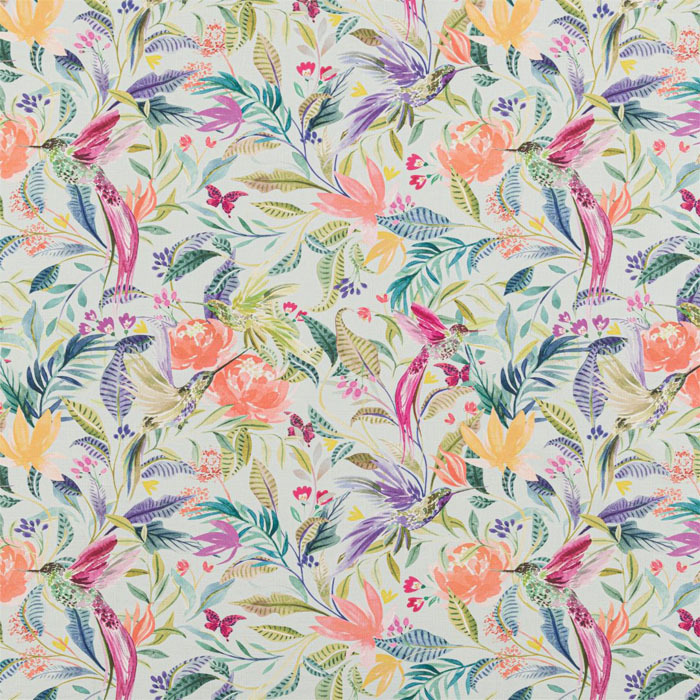 Hummingbird Tutti Fruitti Fabric by Bill Beaumont