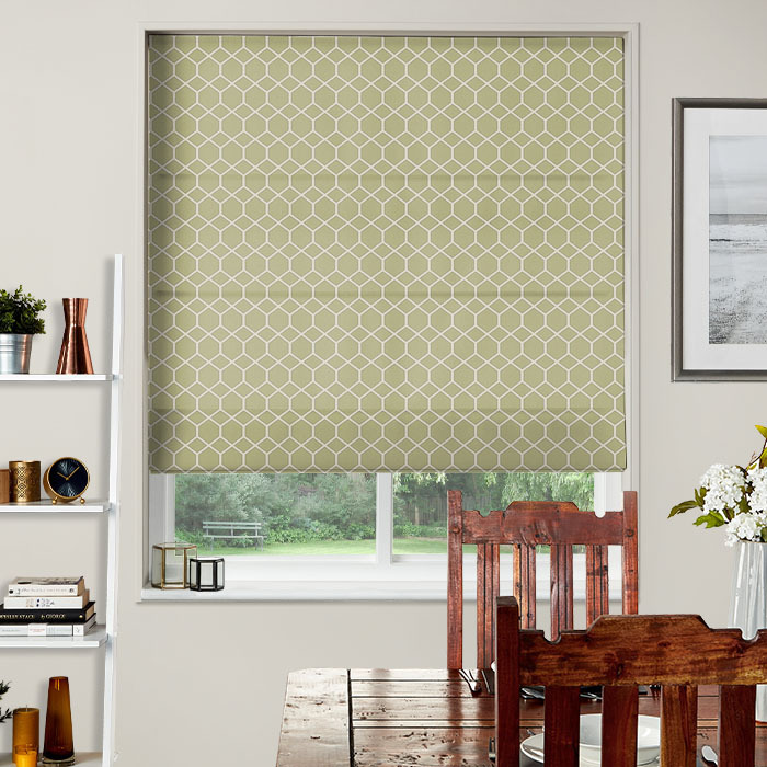 Roman Blind in Kibale Apple by iLiv