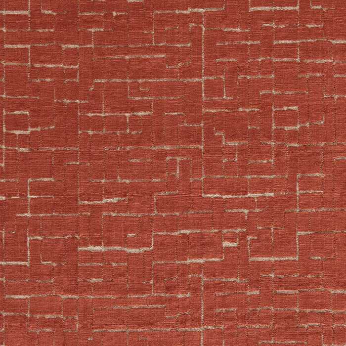 Kupka Copper Fabric by Clarke And Clarke