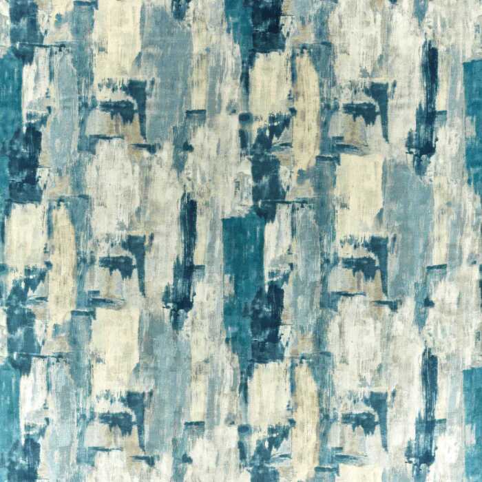 Lagna Denim Linen Fabric by Clarke And Clarke
